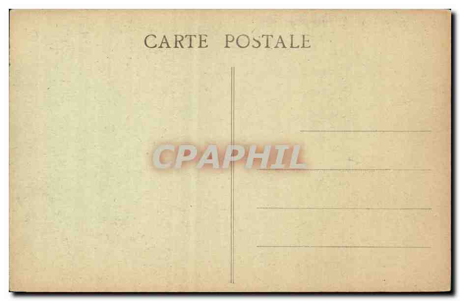 Autour des lits clos CPA Lecture pieuse du dimanche (folklore costume Bretagne Finistere) Chateaulin — Rückseite