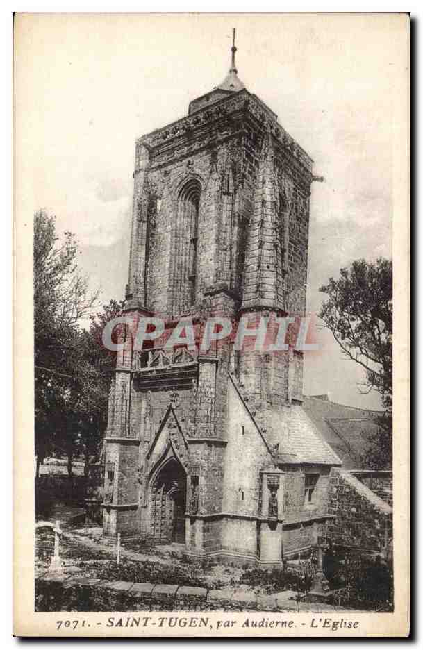 Saint Tugen CPA Par Audierne L'eglise