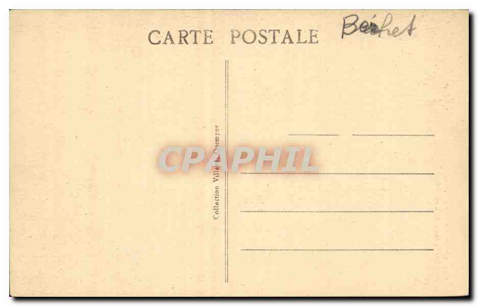 Confort CPA Le calvaire forme triangulaire cotes Nord et Sud — Verso