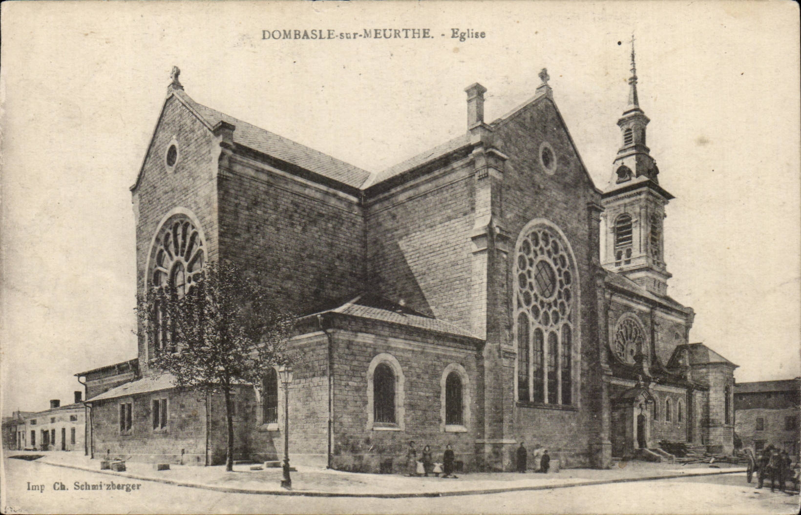 Dombasle-sur-Meurthe - Église — Imp. Ch. Schmitzberger