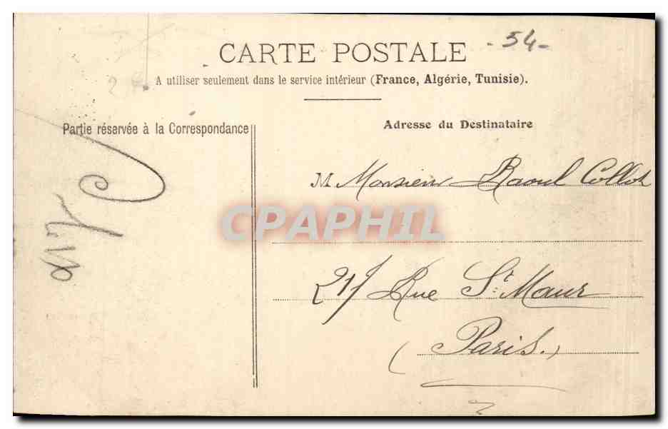 Liverdun - Pont du Canal et du Chemin de fer sur la Moselle - CPA  — Rückseite