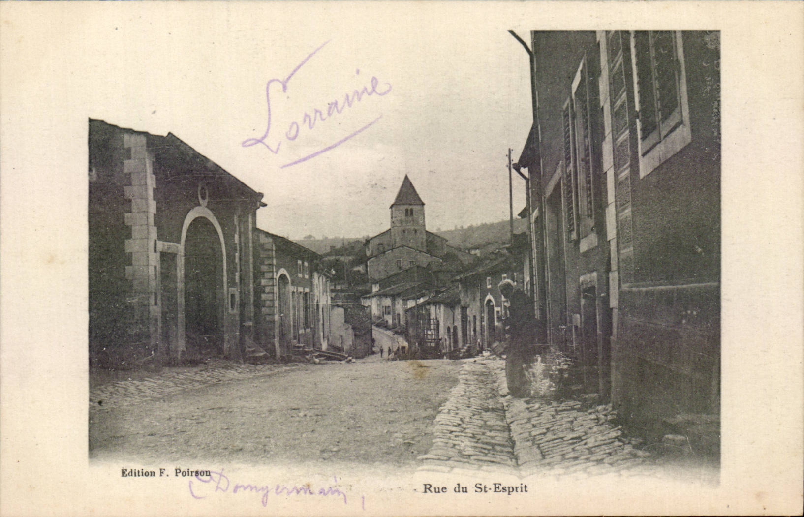 Dongermain — Rue du St-Esprit — Edizione F. Poirgon