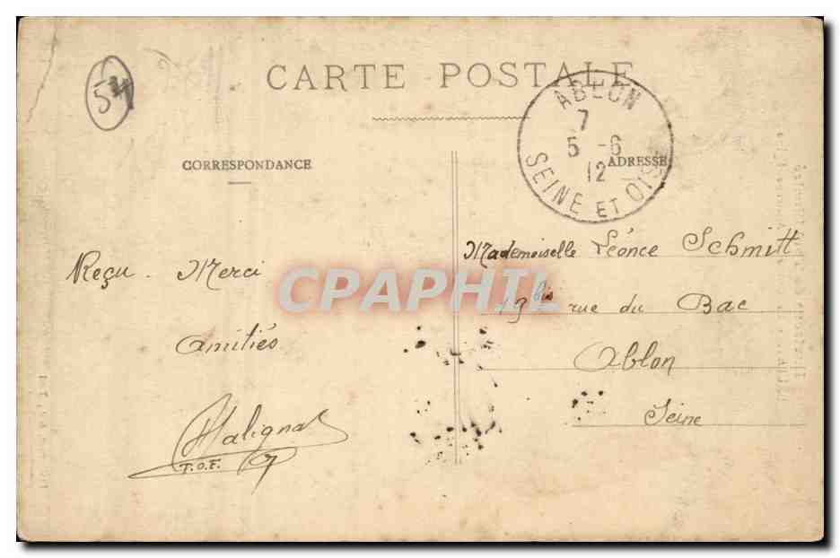 Bruley — La Grotte et Ancienne Église — Fratibernon, édit., Toul — Reverso