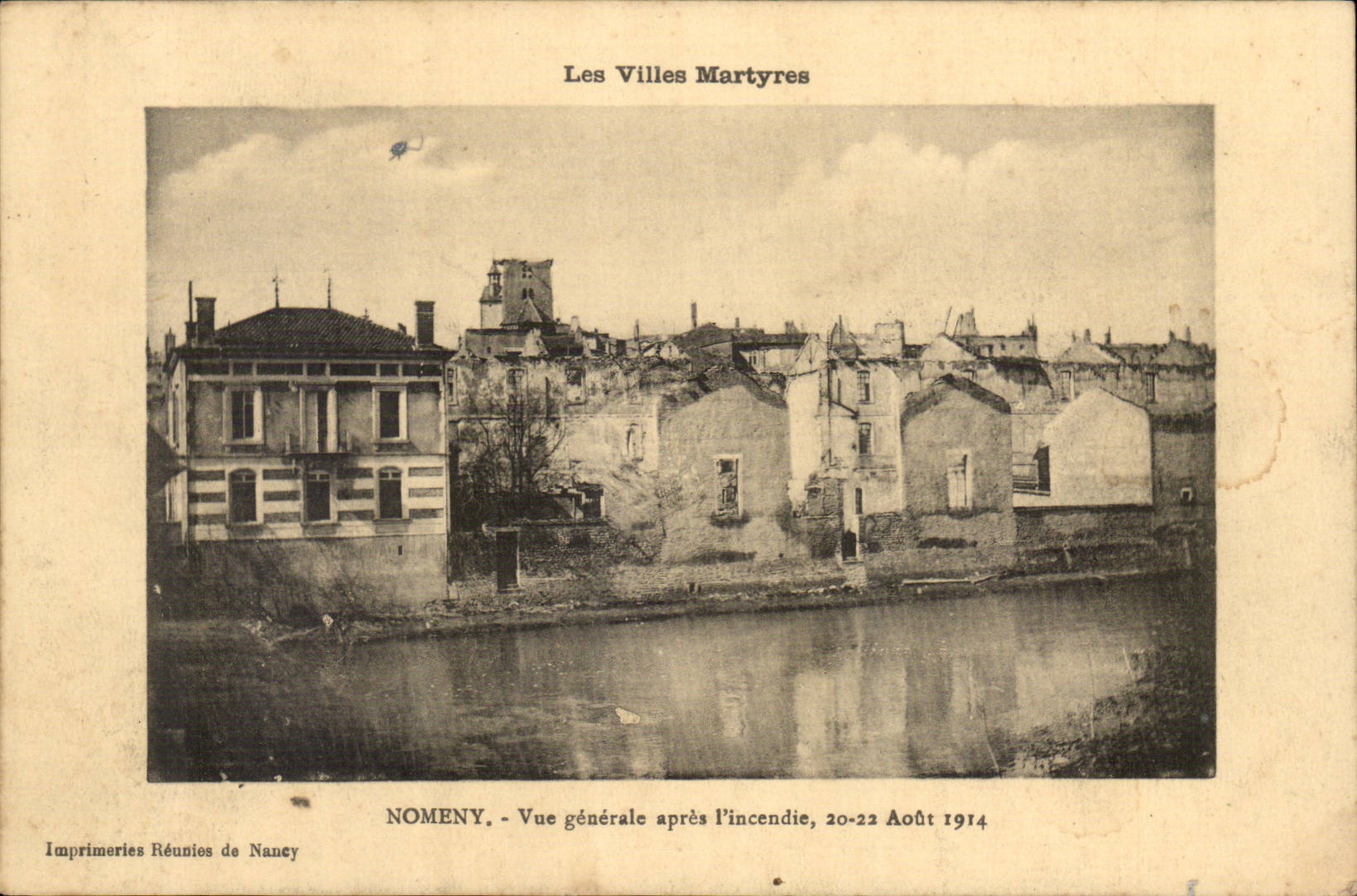 Nomeny — Les Villes Martyres — Imprimeries Réunies de Nancy