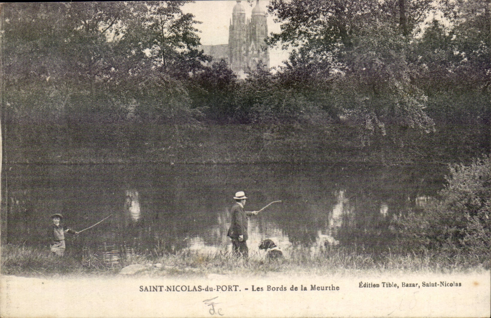 Saint-Nicolas-du-Port — Die Ufer der Meurthe — Edition Tible, Bazar, Saint-Nicolas