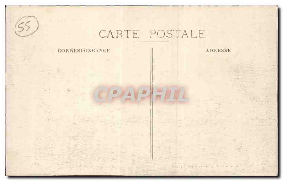 Bayon CPA Vue sur la Moselle — Rückseite
