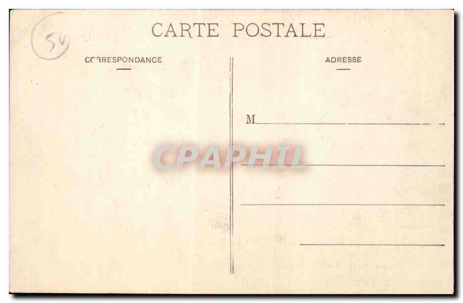 Nancy CPA Hemicycle de la carriere et le palais du gouvernement — Verso