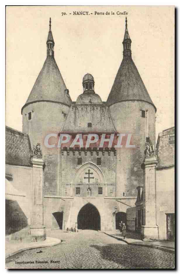 NANCY — Porte de la Craffe — Imprimeries Réunies, Nancy