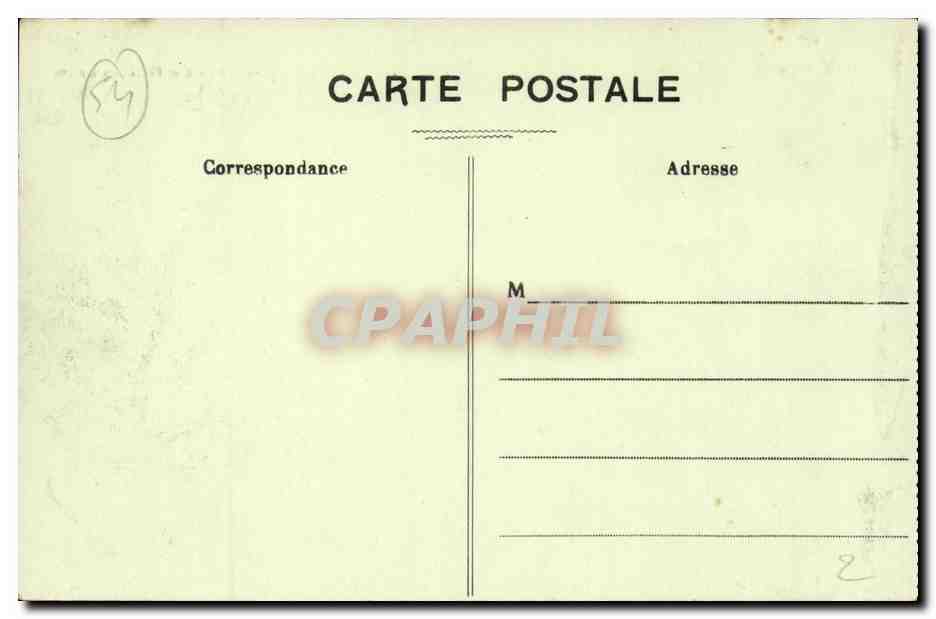 Nancy CPA Eglise Saint Epvre et place des dames — Verso