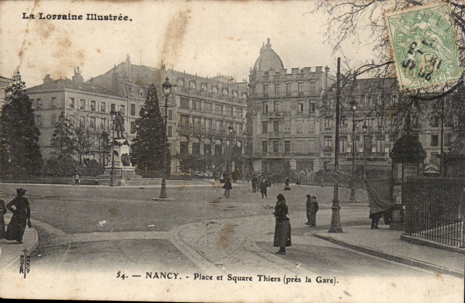 Nancy CPA Place et square Thiers (pres la gare)