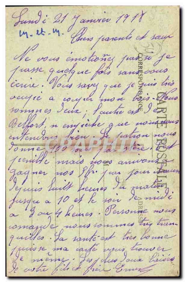 Roville — vue de la chapelle et du canal — Édition Grégy Bayon — Reverso