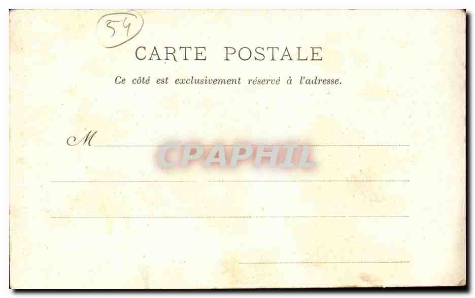 Nancy - Musee Lorraine - Salle des Tombeaux - CPA  — Verso
