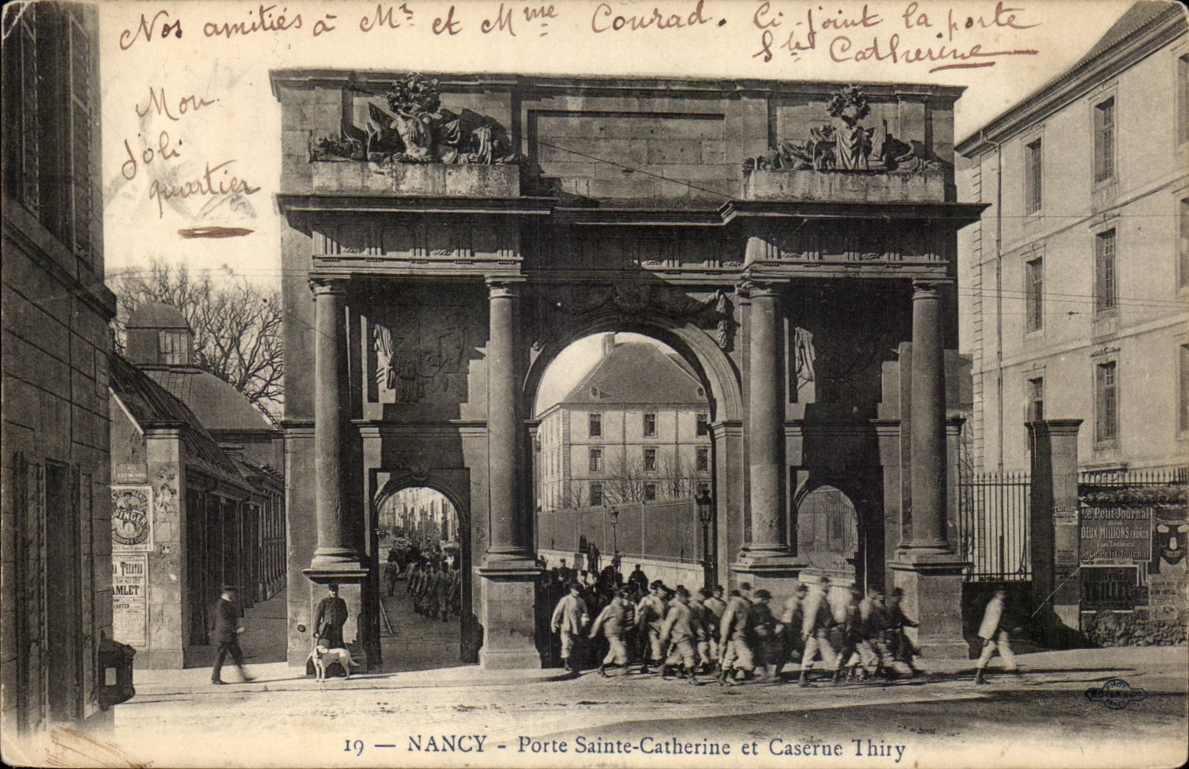 Nancy - Porte Sainte Catherine - CPA 