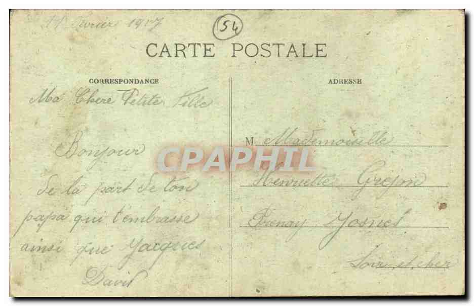 Toul - Rue Gambetta - Rue Gengould - Fontaine Curel — Pratheron, éditeur, Toul — n° R-519 — Reverso