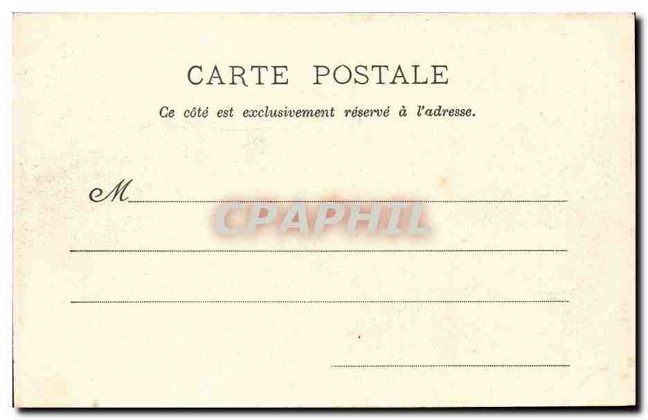Toul CPA Interieur du cloitre de la cathedrale — Rückseite