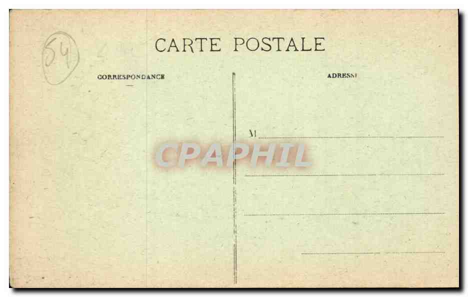 Toul — La Sortie des Eaux — Toul, édition L. Guitton, n° 54 — Rückseite