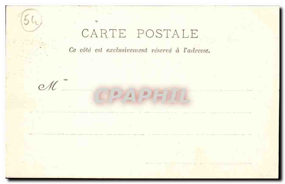 Nancy CPA Monument du president CArnot (cours leopold) — Verso