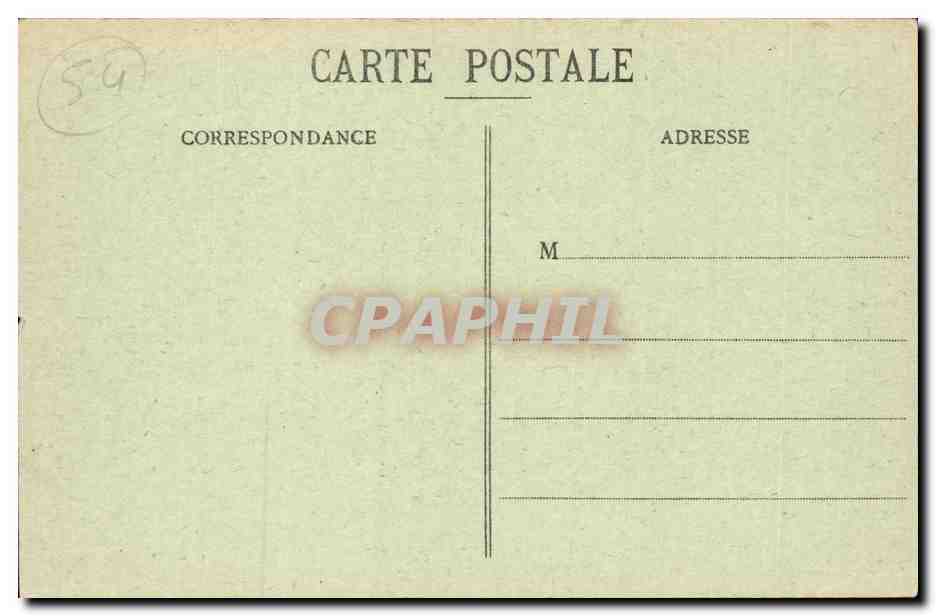 Nancy CPA Place Stanislas GRilles de Jean Lamour Fontaine de neptune — Verso