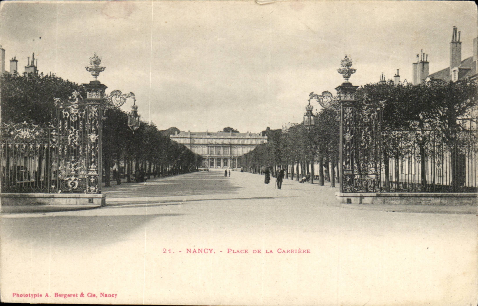 NANCY - PLACE DE LA CARRIÈRE — Phototypie A. Bergeret & Cie, Nancy, n°21
