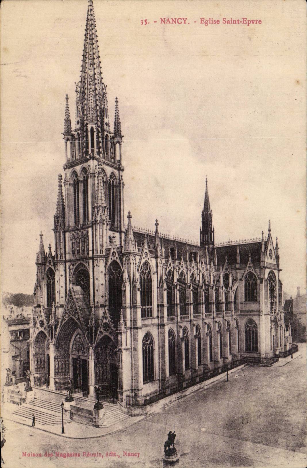 NANCY - Église Saint-Epvre — Maison des Magasins Rému, Nancy, n°35