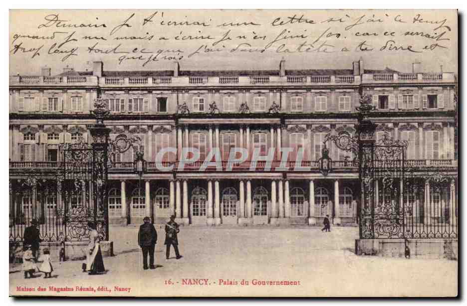 Nancy CPA Palais du gouvernement