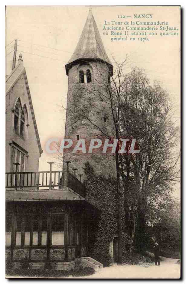 Nancy CPA La tour de la commanderie Ancienne commanderie St Jean 