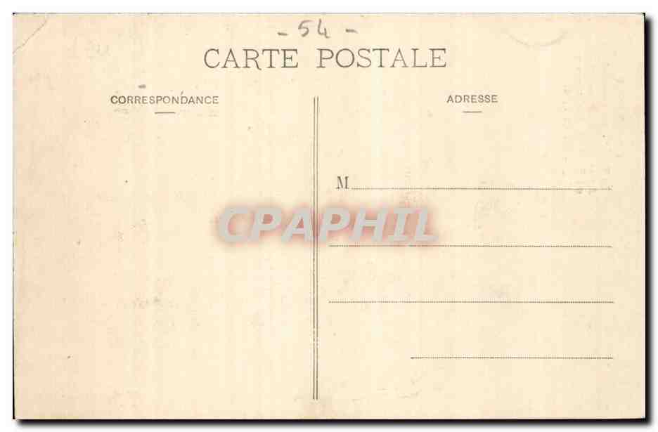 Nancy CPA La tour de la commanderie Ancienne commanderie St Jean  — Rückseite