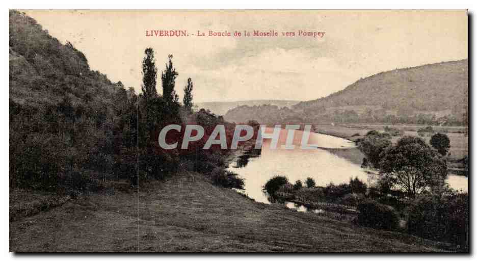 Liverdun — La Boucle de la Moselle vers Pompey — éditeur non visible