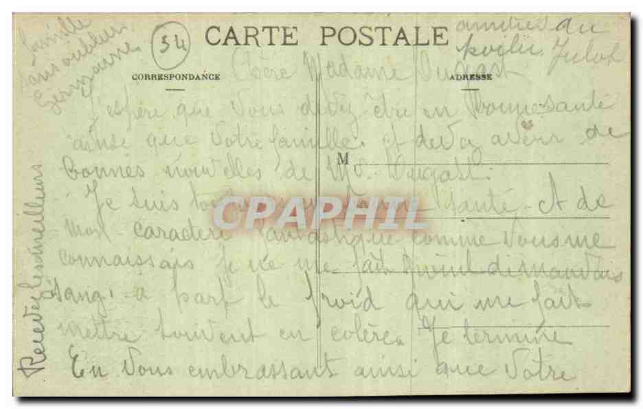 Environs de Toul CPA Chevaux cavaliers militaria — Rückseite