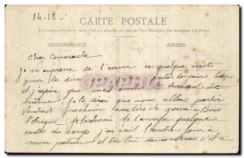 CPA Revue de Printemps 23 mai 1907 par le General Pau Commandant le 20eme corps d'armee Le defile de l'artillerie (milit — Rückseite
