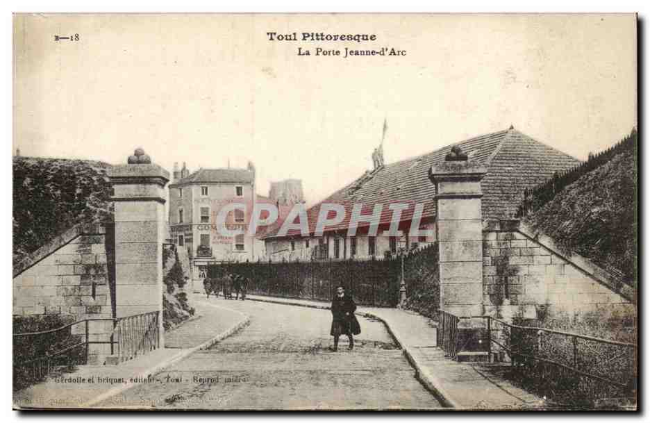 Toul - La Porte Jean d'Arc - CPA 