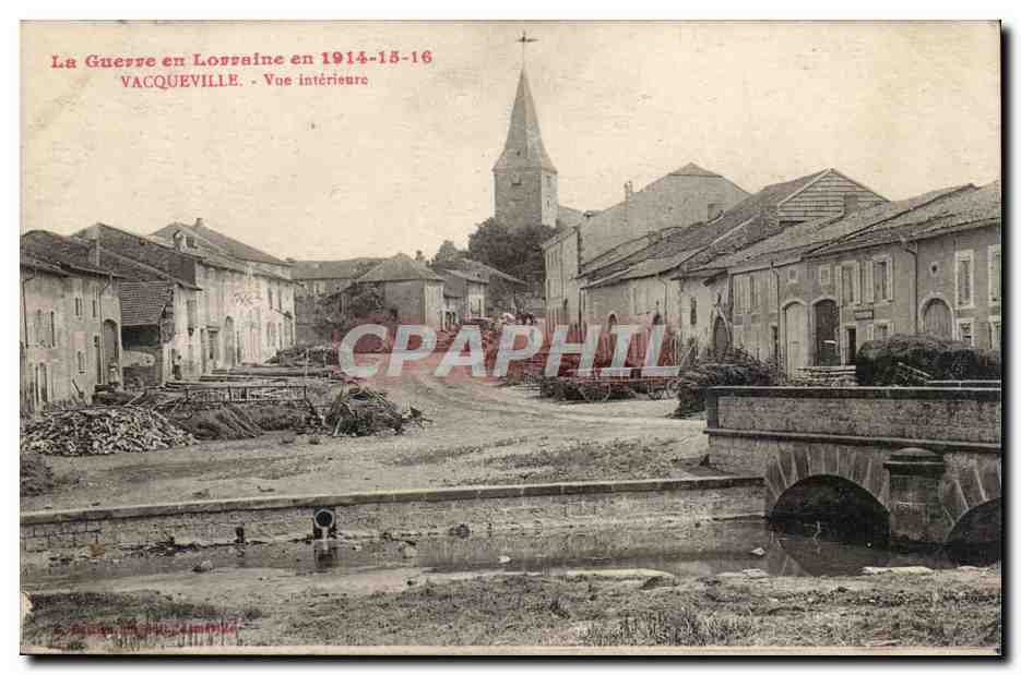Vacqueville — Vue intérieure — CPAPHIL