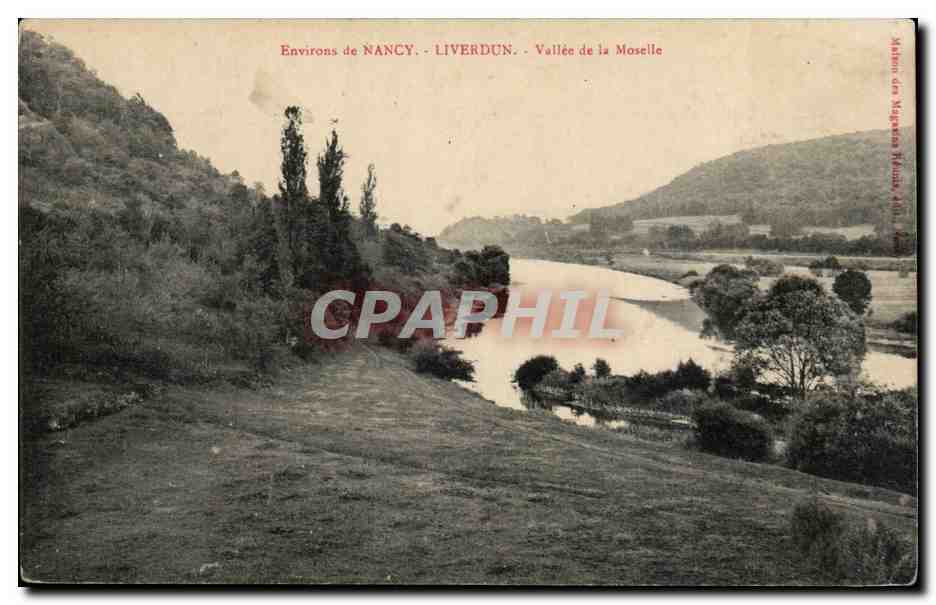 Environs de Nancy - Liverdun - Vallee de la Moselle - CPA - 