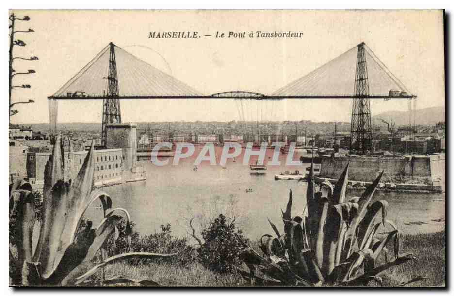 Marseille - Le Pobt a Transbordeur - CPA 