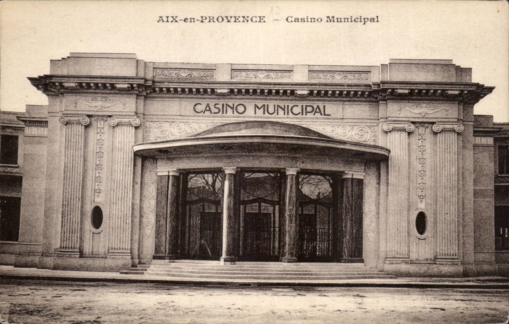 AIX-en-PROVENCE — Casino Municipal — Éditeur Laugier, Toulon
