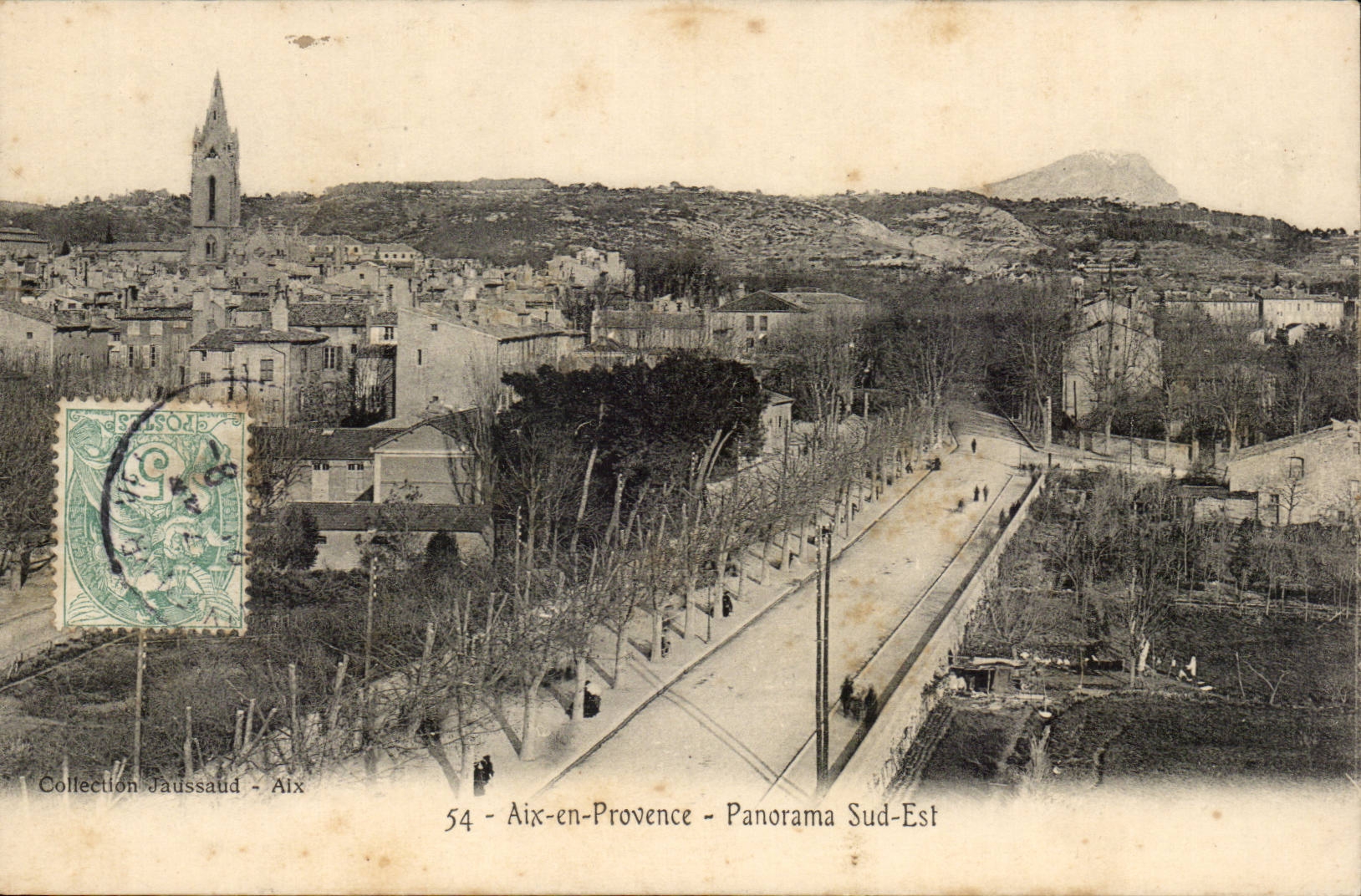 Aix-en-Provence — Southeast Panorama — Collection Jaussaud - Aix