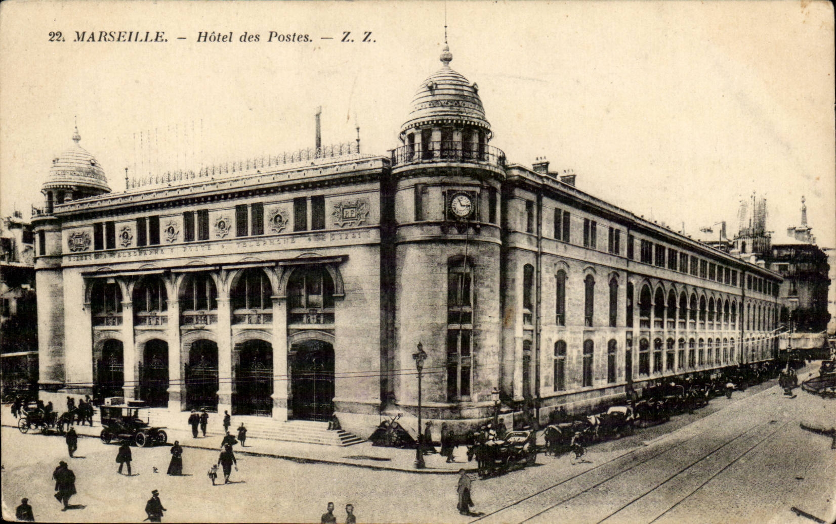 Marseille - Hotel des Postes - CPA 