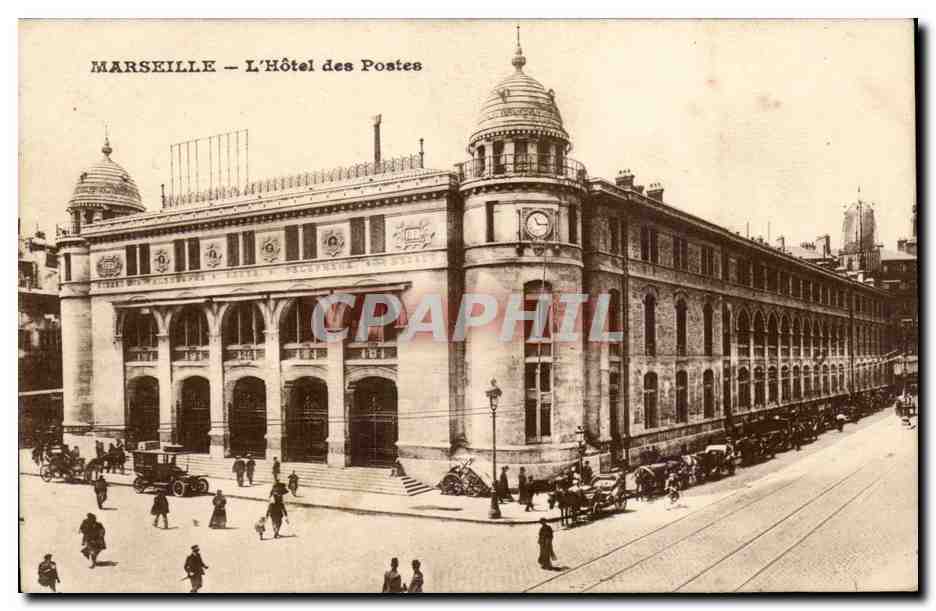 Marseille - L'Hotel des Postes - CPA 