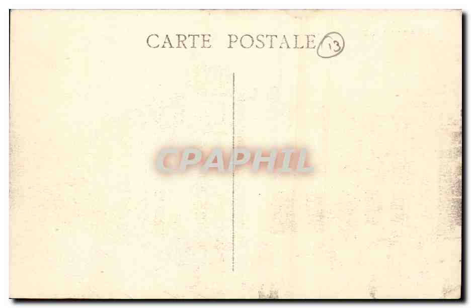 Marseille - L'Hotel des Postes - CPA  — Rückseite
