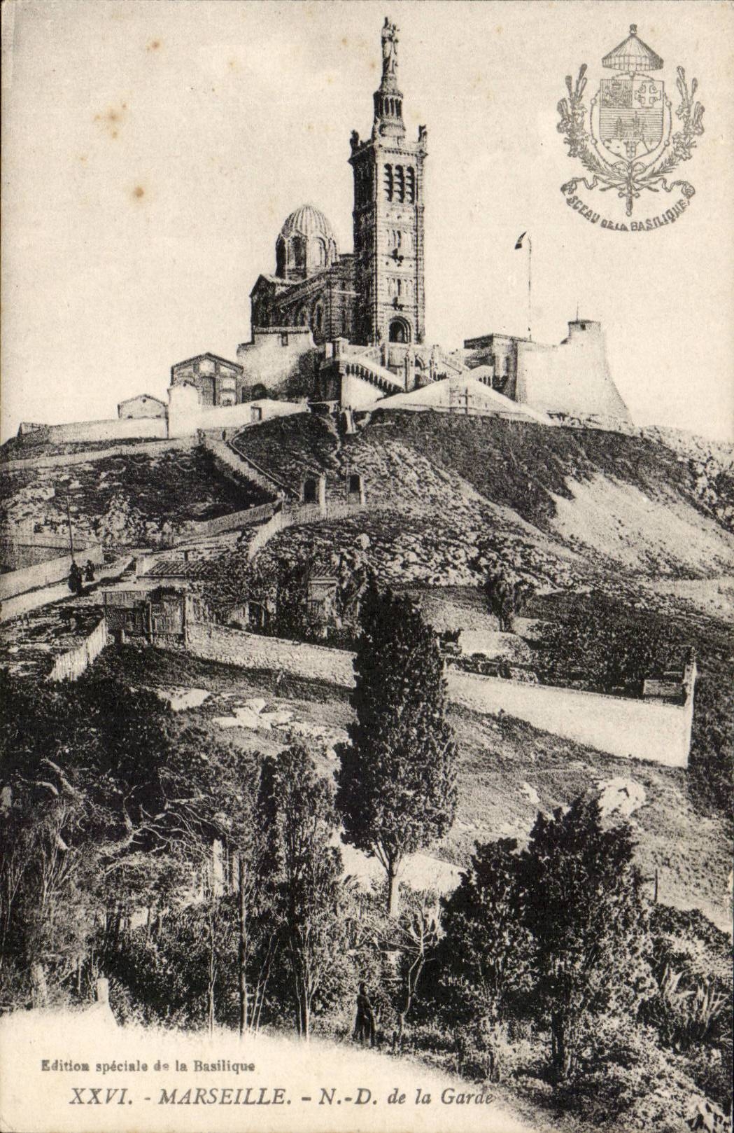 Marseille - Notre Dame de la Garde - CPA 