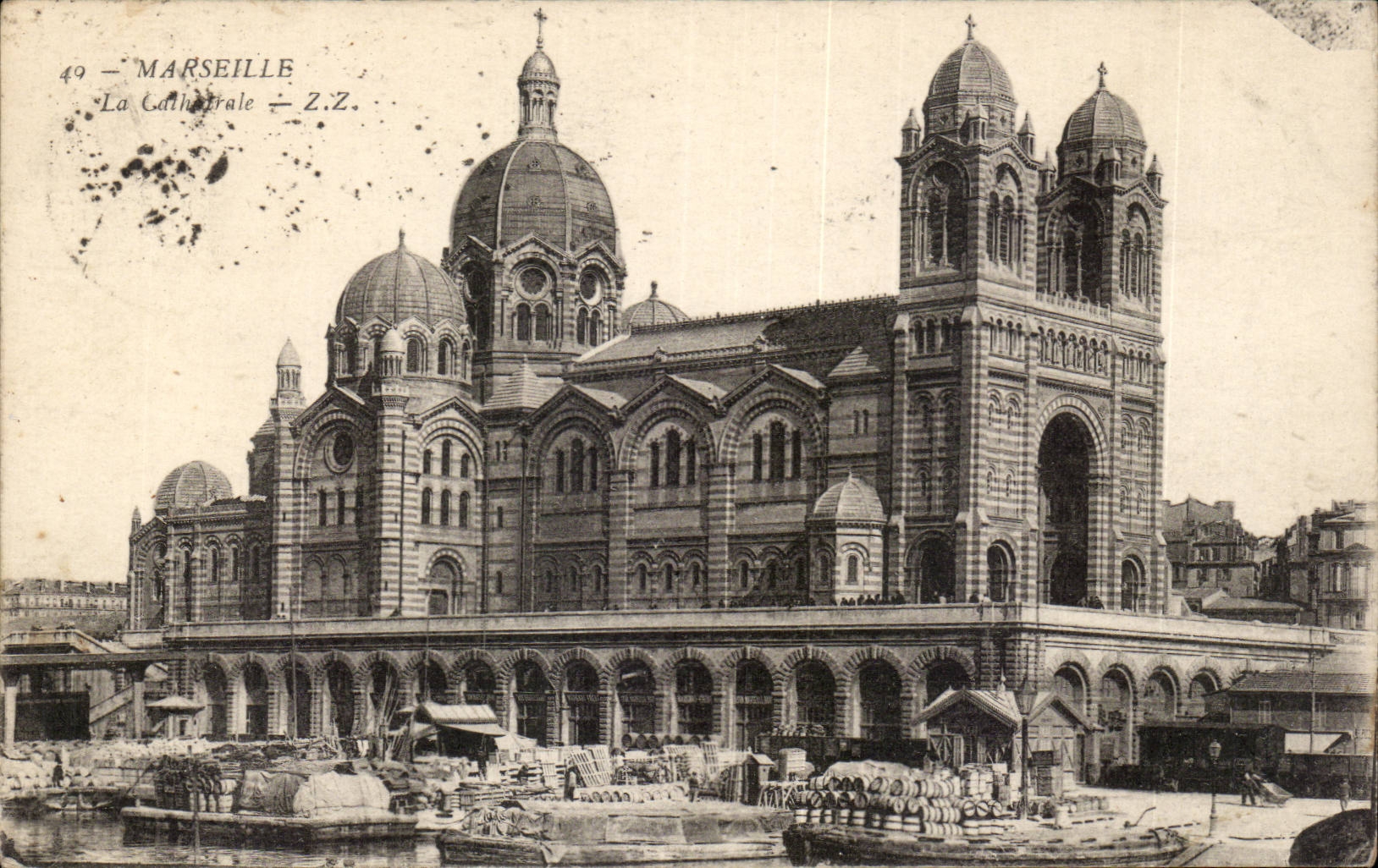 Marseille - La Cathedrale - CPA 