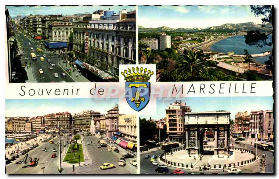 Marseille - Souvenir - CPA 