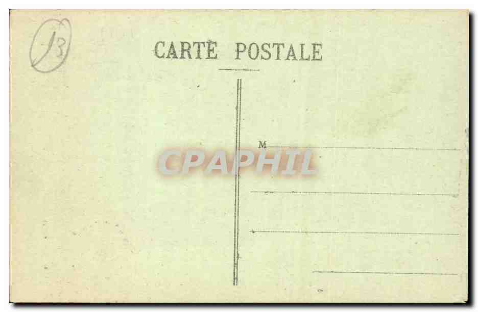Marseille - Notre Dame de la Garde Statue Colossale 9m 75 surmontant ma Tour 45m - CPA  — Verso