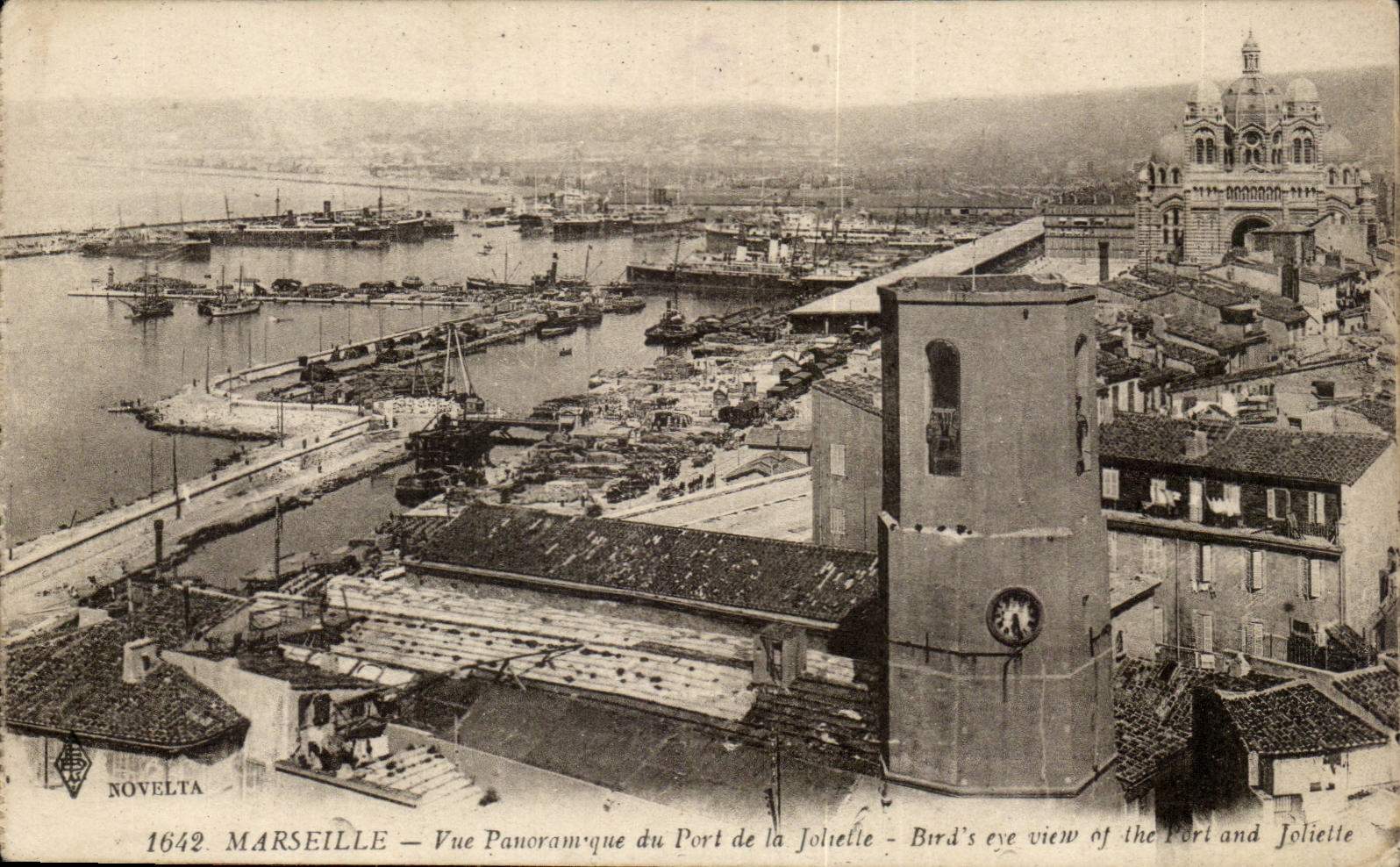 Marseille - Vue Panoramique du Port de la Joliette - CPA 