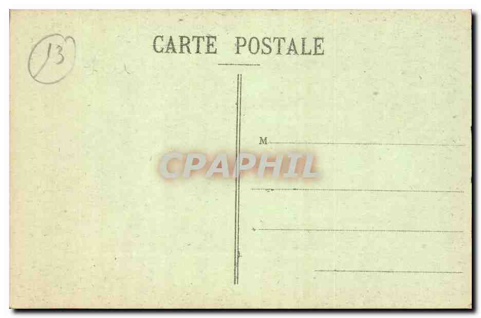 Marseille - Notre Dame de la Garde - Le Maitre Autel - CPA  — Verso