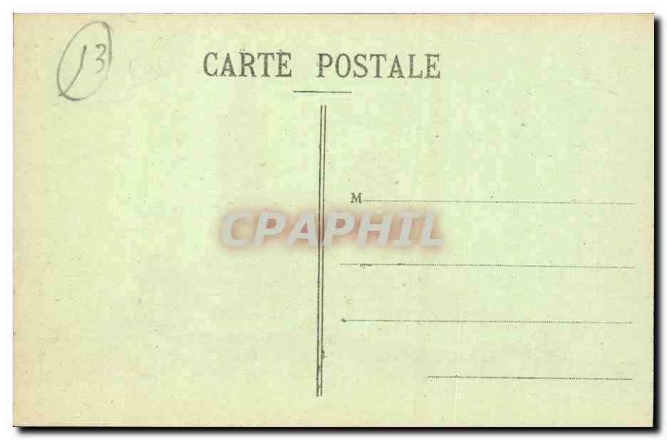 Marseille - Notre dame de la Garde - La Basilique - CPA  — Verso