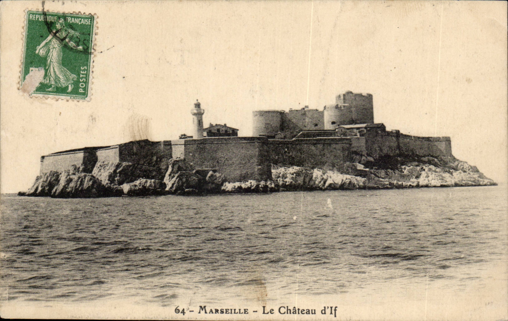 Marseille - Le Chateau d'If - CPA 