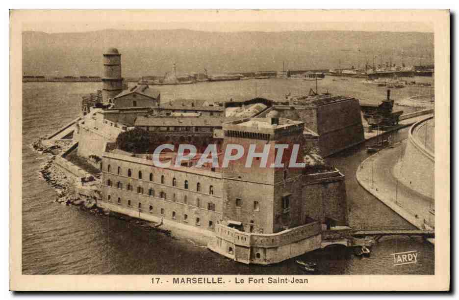 Marseille CPA Le fort Saint Jean