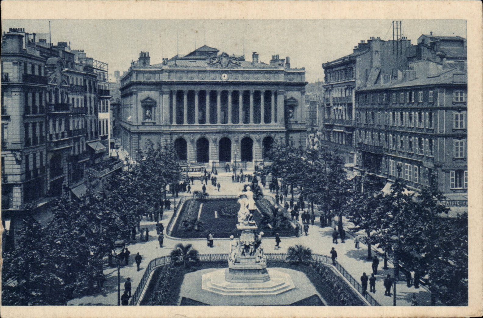 Marseille CPA Place de la Bourse