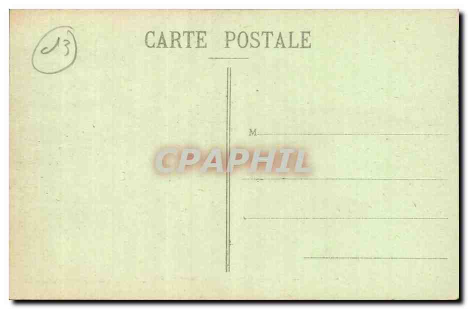 Marseille CPA ND de la garde La crypte — Rückseite